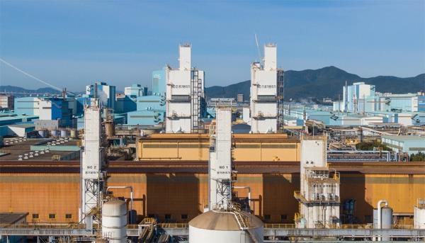 Posco’s Gwangyang Steelworks in South Jeolla Province (Posco)